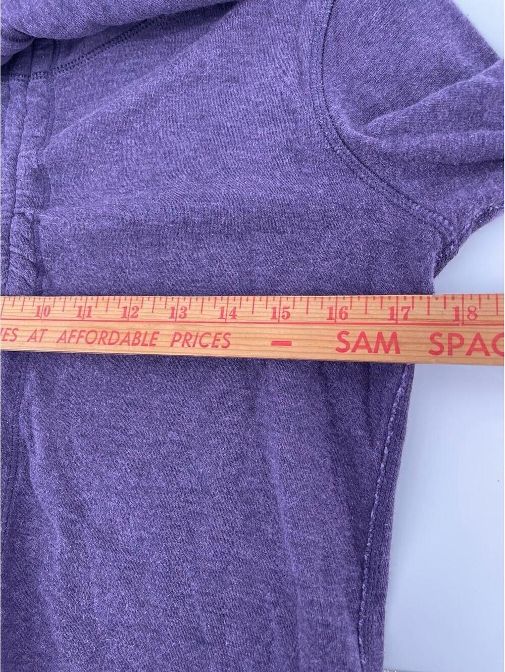 Lululemon Y2K In A Cinch Reversible Pullover Purple Striped Long Sleeve Womens - Picture 6 of 9